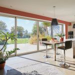 Baie coulissante bois-alu